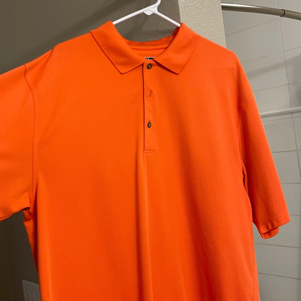 XLT Orange GrandSlam Golf Polo